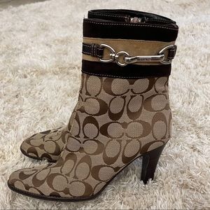 Coach Signature Booties